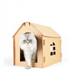 Cat House & Scratcher