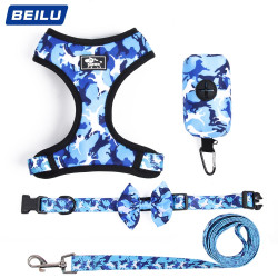 Step in Dog Harness and Leash Set