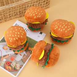 Burger Plush Dogs Toy